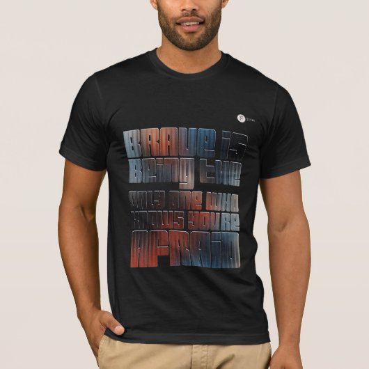 勇敢 Tシャツ (正面)