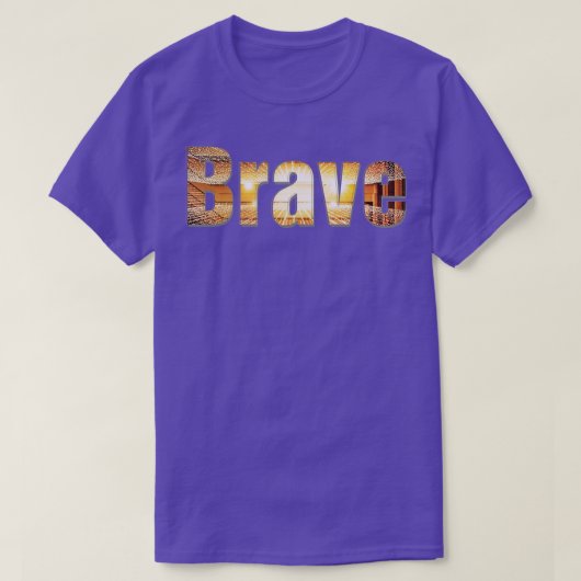 勇敢 Tシャツ (デザイン正面)