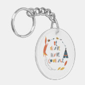 勇気あるキツネ キーホルダー (正面左)