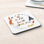 勇気あるキツネ コースター (左側)