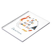 勇気あるキツネ ノートブック (左側)