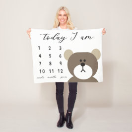 勇気あるマイルストーンの毛布 フリースブランケット