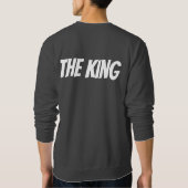 勇気あるライオンTシャツ - 恐れを知らぬ心 スウェットシャツ (裏面)