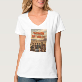 勇気ある女性のTシャツ Tシャツ