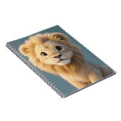 勇気ある小さなライオンのノート ノートブック (右側)