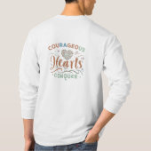 「勇気ある心のコンシェル」 Tシャツ (裏面)