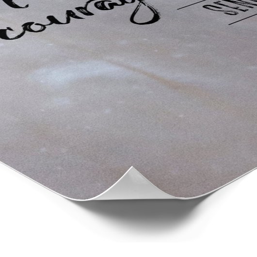 勇気ある行為 ポスター (角)