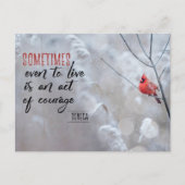 勇気ある行為 ポストカード (正面)