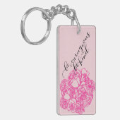 勇気があって下さいあります親切なアロハKeychainがあって下さい キーホルダー (正面左)