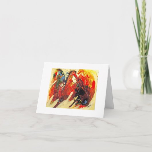 勇気がある精神 カード (正面)