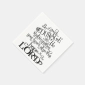 勇気がある スタンダードカクテルナプキン (角)