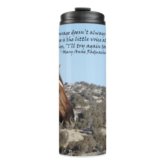 勇気がいつも唸るわけではない タンブラー (正面)