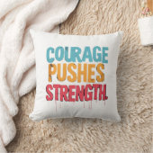 勇気が力を出す クッション (ブランケット)