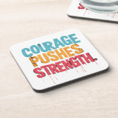 勇気が力を出す コースター (左側)