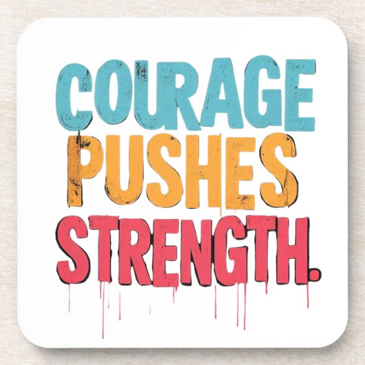 勇気が力を出す コースター (正面)