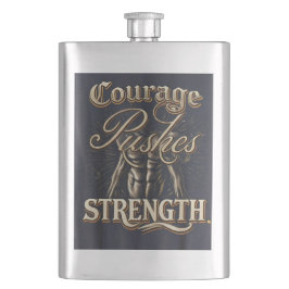 勇気が力を出す フラスク