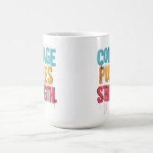 勇気が力を出す モーフィングマグカップ (中央)