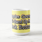 「勇気が必要」かわいいデザイン。買今 コーヒーマグカップ (中央)