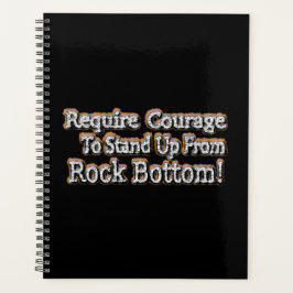 「勇気が必要」かわいいデザイン。買今 プランナー手帳