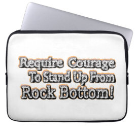 「勇気が必要」かわいいデザイン。買今 ラップトップスリーブ