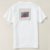 勇気が進歩を促す Tシャツ (デザイン裏面)