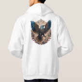 勇気が限界を超える パーカ (裏面)