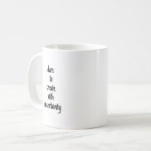 勇気で創造するマグカップ コーヒーマグカップ (正面左)