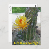 勇気で生きる ポストカード (正面/裏面)