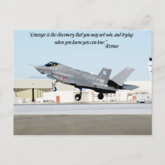 「勇気というのは、あなたが勝てないかもしれないという発見だ ポストカード