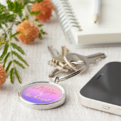 勇気と優しい引用文を持感動的つ キーホルダー (側面)