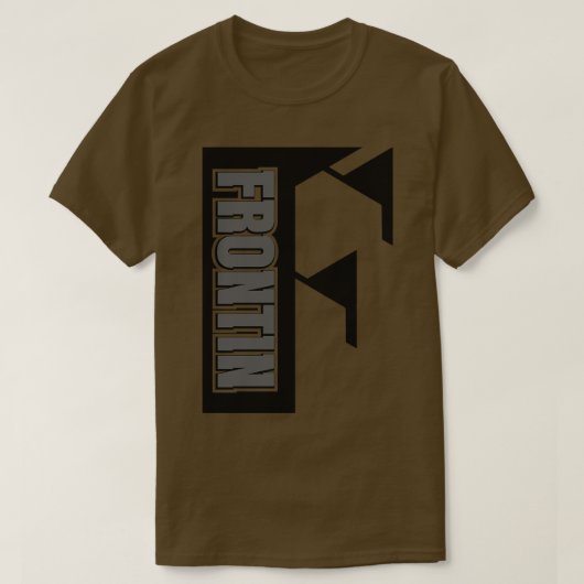 勇気と名誉オリジナルフロントウォリアー Tシャツ (デザイン正面)