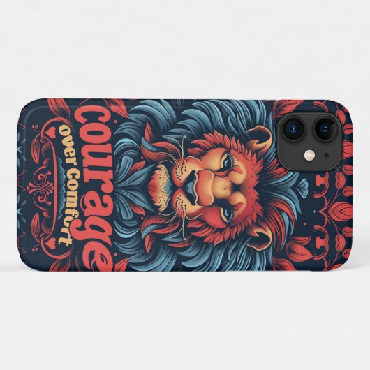 勇気と心地よい Case-Mate iPhoneケース (裏面(横))