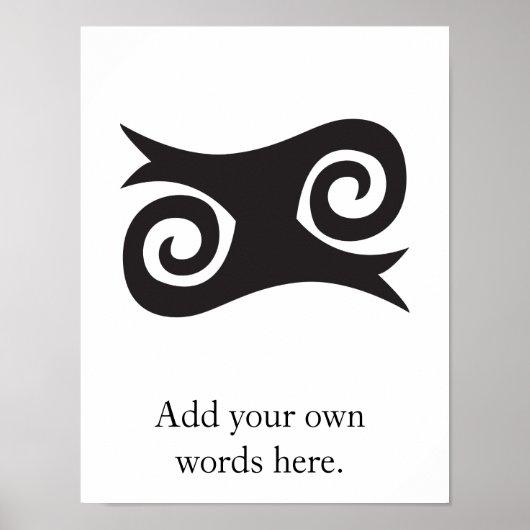 勇気と恐れを知らないKWATAKYE ATIKOのシンボル ポスター (正面)