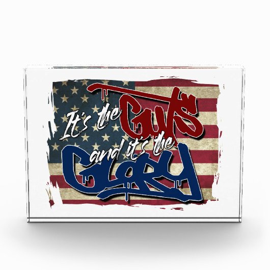 勇気と栄光 フォトブロック (正面)