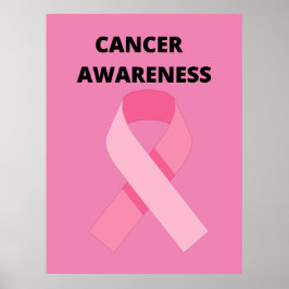 勇気のある乳がんのピンクリボン認識度 ポスター