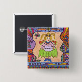 勇気のある妖精 缶バッジ (正面&裏面)