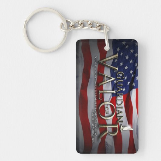 勇気のキーホルダーの保護者 キーホルダー (正面)