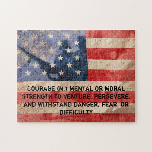 勇気のジグソーパズルの定義 ジグソーパズル (横)