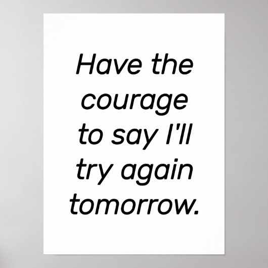 勇気のポスターを貼る ポスター (正面)