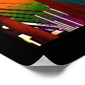 勇気のマスク：アフリカのモダン戦士のポスター ポスター (角)