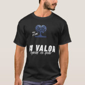 勇気の中に希望あり Tシャツ (正面)