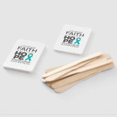 勇気の信仰の強さ希望の卵巣認識度 ハンドファン (組立なし)