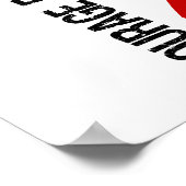 勇気の信仰はエイズを願う ポスター (角)