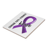 勇気の信頼の希望5の膵臓癌 タイル (側面)