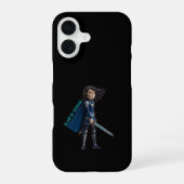 勇気の刃 iPhone 16ケース (裏面)