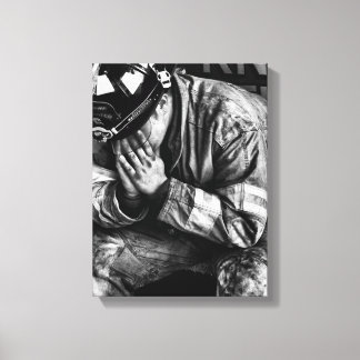 勇気の引き伸ばしキャンバス キャンバスプリント