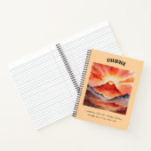 勇気の肯定スパイラルノート ノートブック (内部)