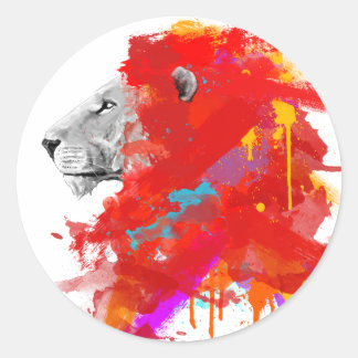 勇気の色 ラウンドシール