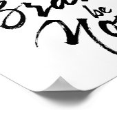 勇気はっきりしたを出せ ポスター (角)