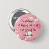 勇気は…あります 缶バッジ (正面&裏面)